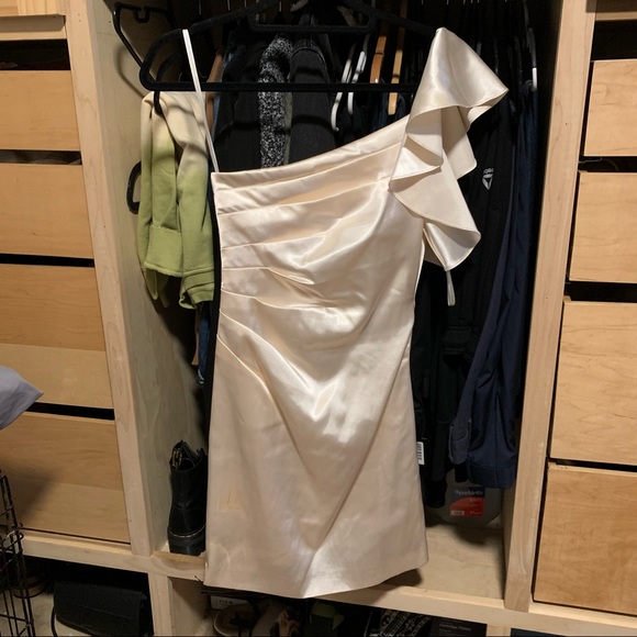 Windsor One Shoulder Mini Dress - Picture 2 of 3